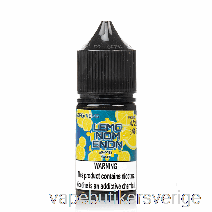 Vape Sverige Citronsalt - Nomenon E-vätskor - 30ml 24mg